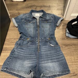 Celebrity Pink Blue Denim Jacket